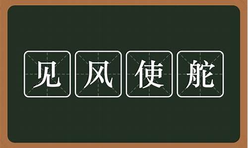 见风使舵什么意思-见风使舵什么意思是什么