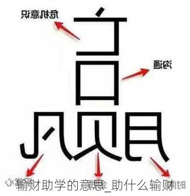 输财助学的意思_助什么输财