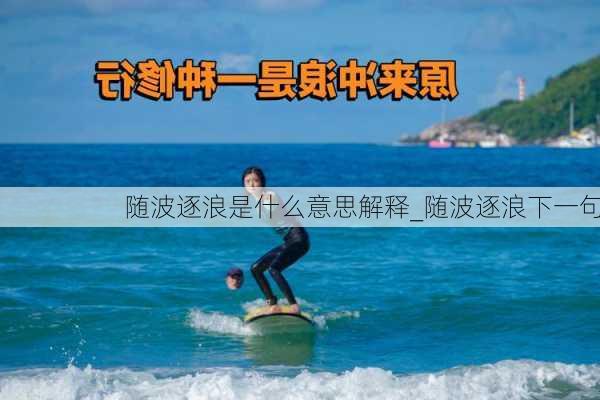 随波逐浪是什么意思解释_随波逐浪下一句