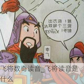 飞将数奇读音_飞将读音是什么