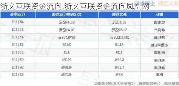 浙文互联资金流向,浙文互联资金流向凤凰网