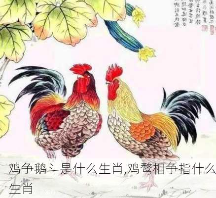 鸡争鹅斗是什么生肖,鸡鹜相争指什么生肖