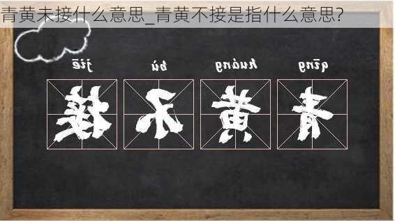 青黄未接什么意思_青黄不接是指什么意思?